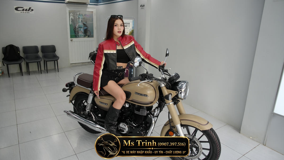Honda CB350C Special Edition 2026 màu vàng cát giao tận nơi miển phí vận chuyển