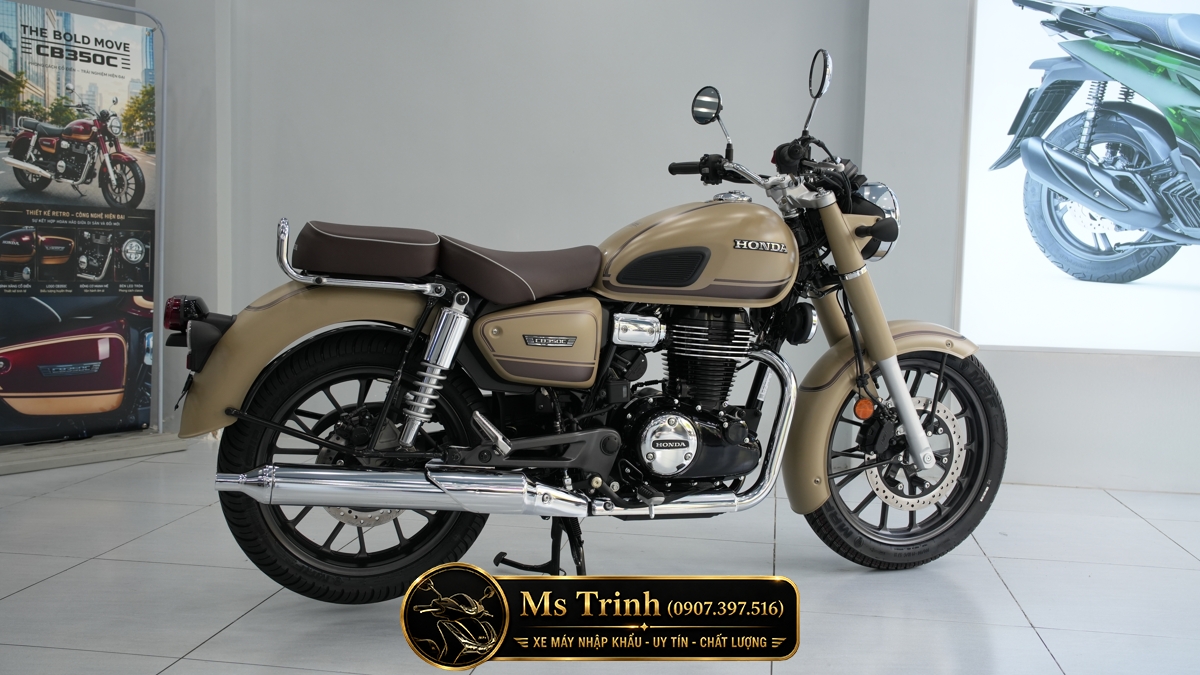 Honda CB350C Special Edition 2026 màu vàng cát 