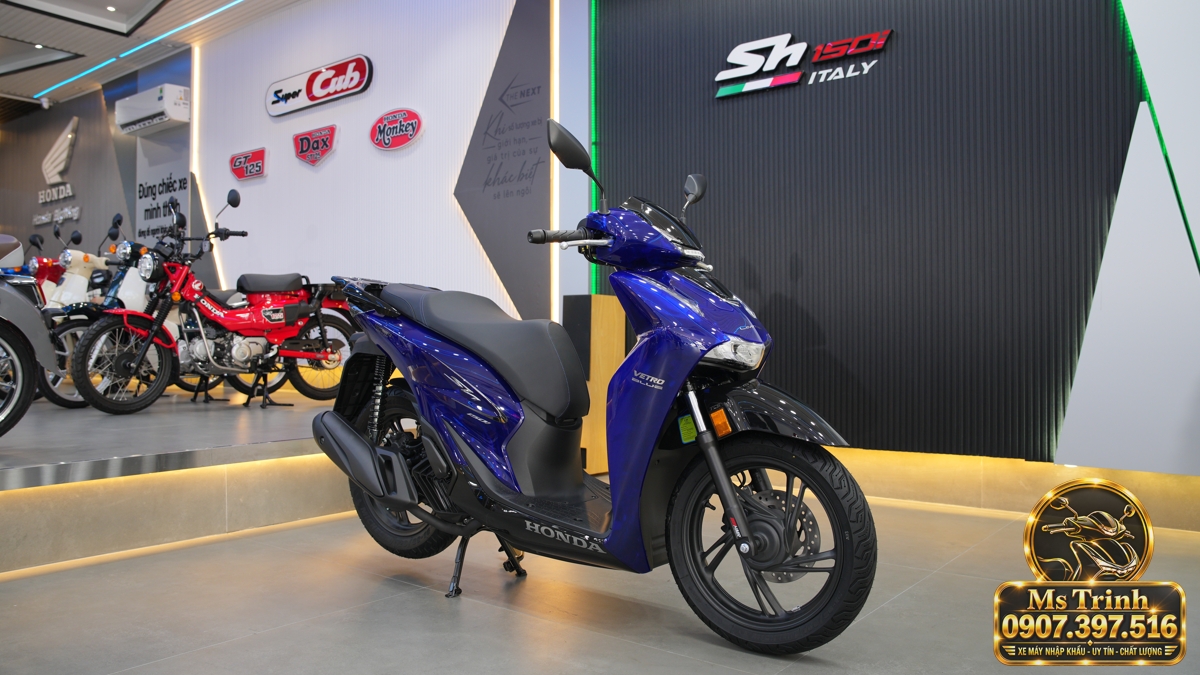 SH150 Ý Vetro Blue giá bao nhiêu? giao tận nơi miễn phí vận chuyển