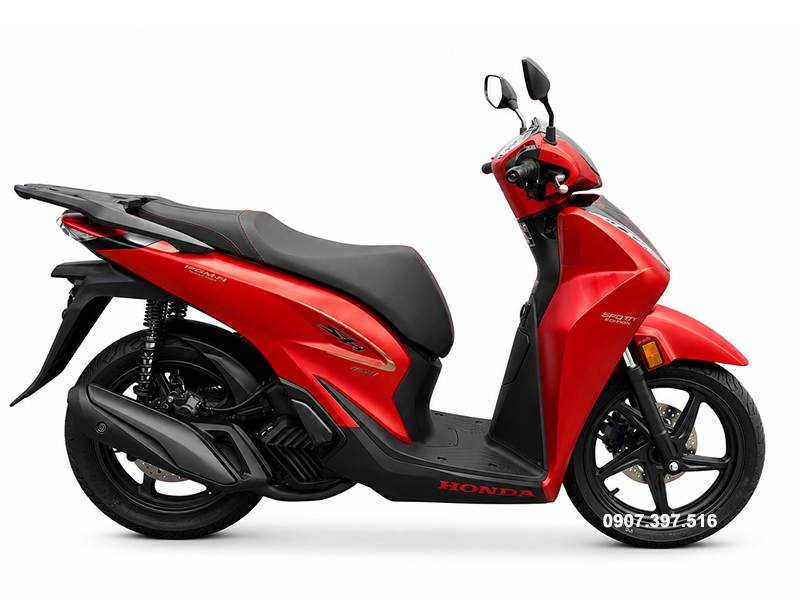 Honda SH150 Ý 2026 màu đỏ Sporty New Concept nhập Ý Phiên bản thể thao đậm chất Ý giá mới nhất