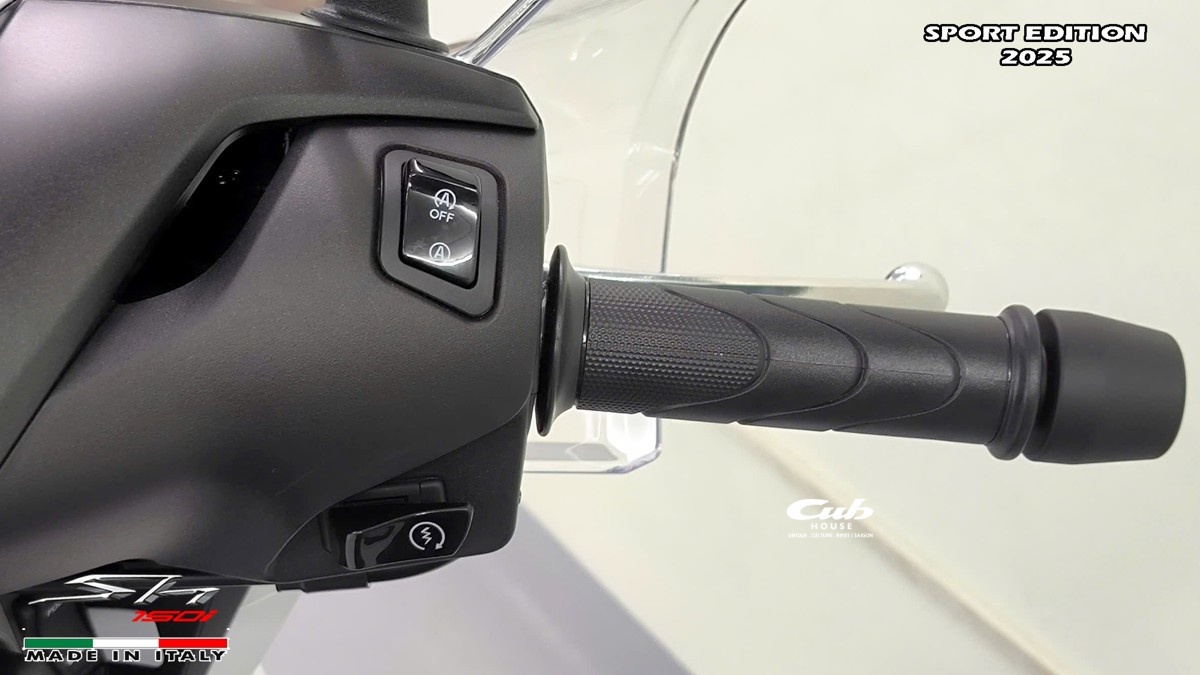 Honda SH150i 2025 Sport Edition Made In Italy Màu Trắng