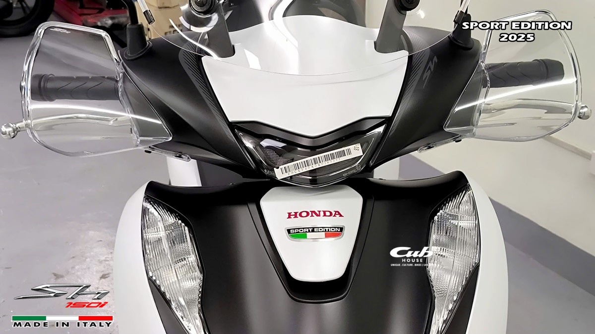 Honda SH150i 2025 Sport Edition Made In Italy Màu Trắng