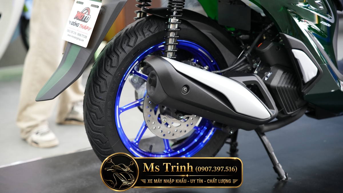 Honda SH150i Italy Super Vetro 2 In 1Phiên Bản Custom Hai Sắc Xanh Giới Hạn 200 xe Tại Việt Nam