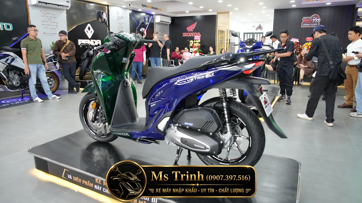 SH150 Vetro Super 2 In 1 mang đến hai lựa chọn riêng biệt