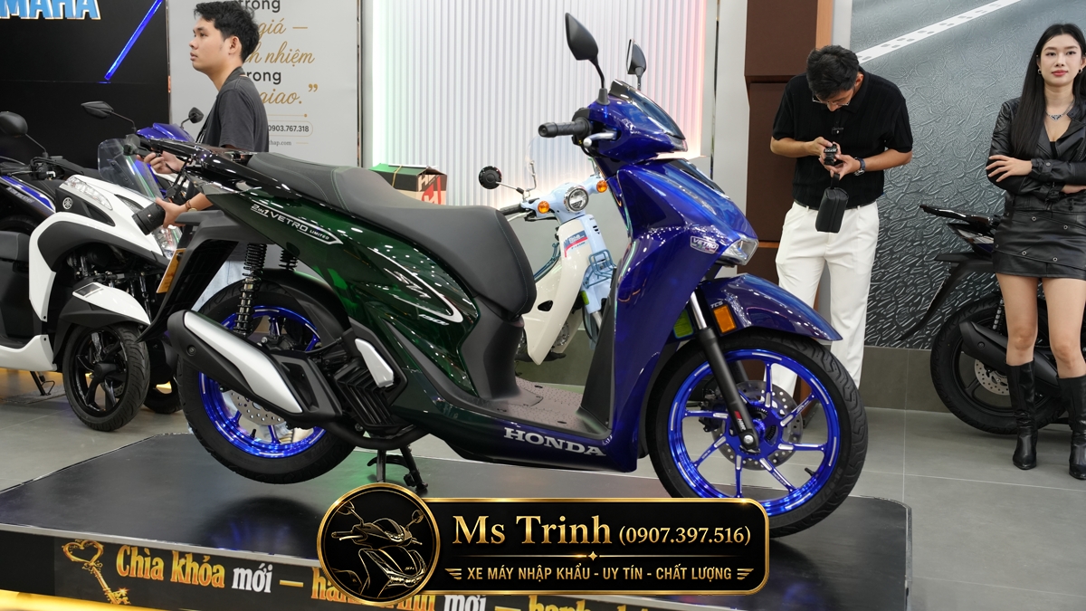 Chọn SH150 Vetro Super Sapphire – Green