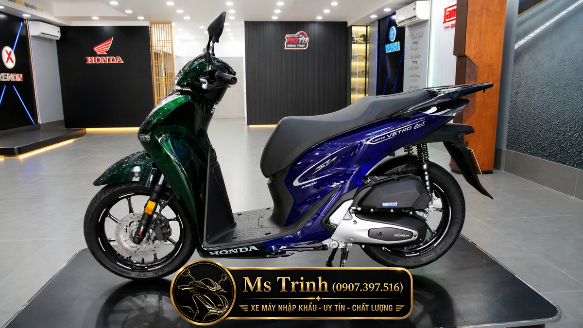 Honda SH150i Vetro Super 2 in 1 Green – Sapphire có gì đặc biệt