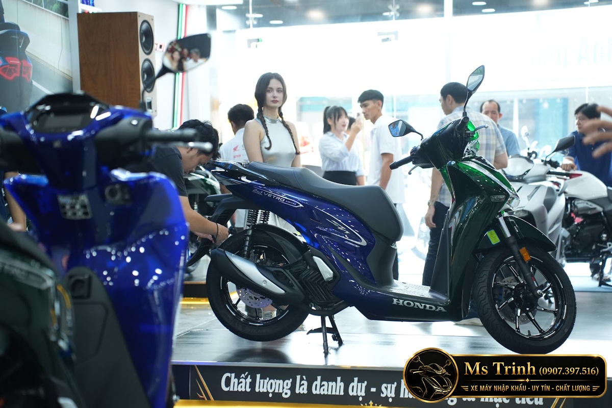 Phiên bản Honda SH150i Vetro Super 2 in 1 Green - Sapphire 