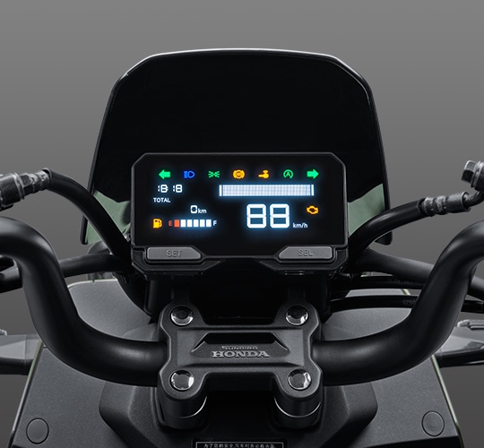 Honda SquareX125 Màn hình LCD kỹ thuật số Honda SquareX125 Màn hình LCD kỹ thuật số