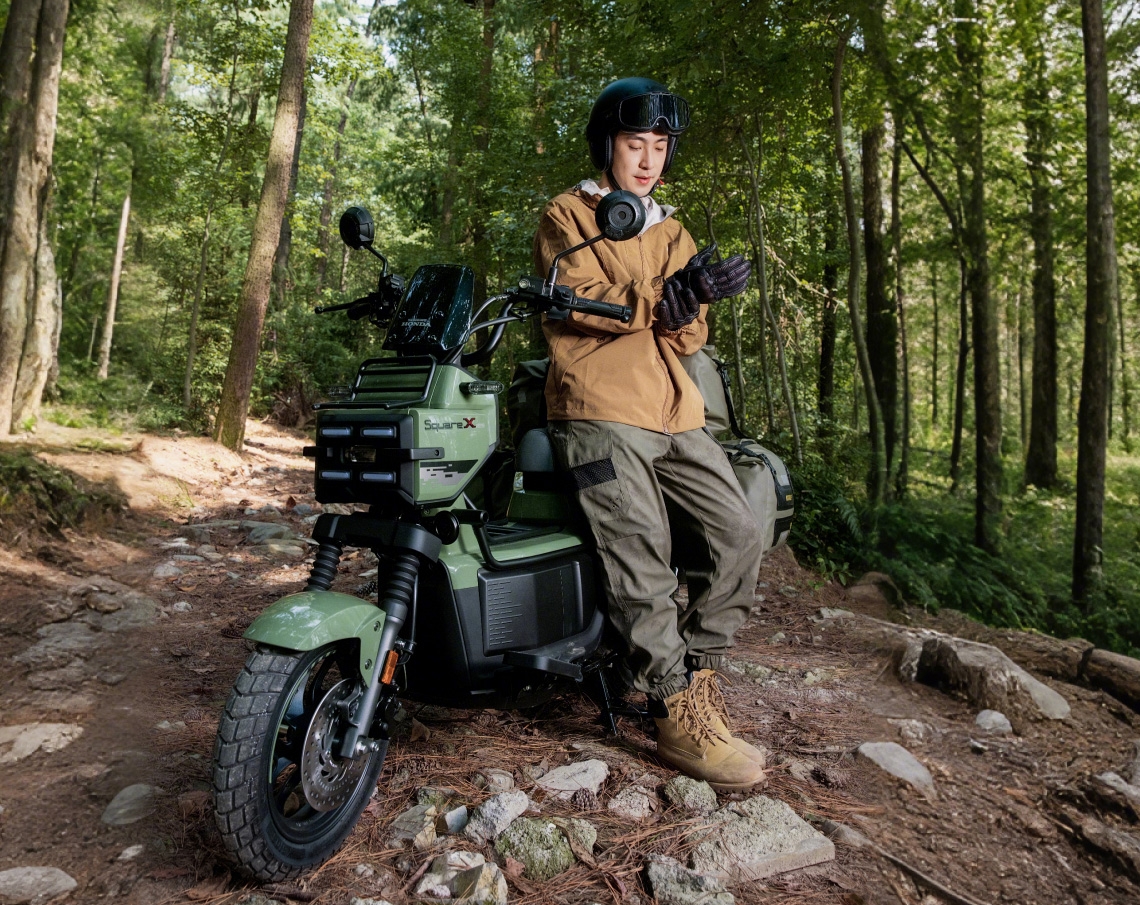 Honda SquareX125 chính là phong cách thiết kế ngoại thất vuông vức Honda SquareX125 chính là phong cách thiết kế ngoại thất vuông vức