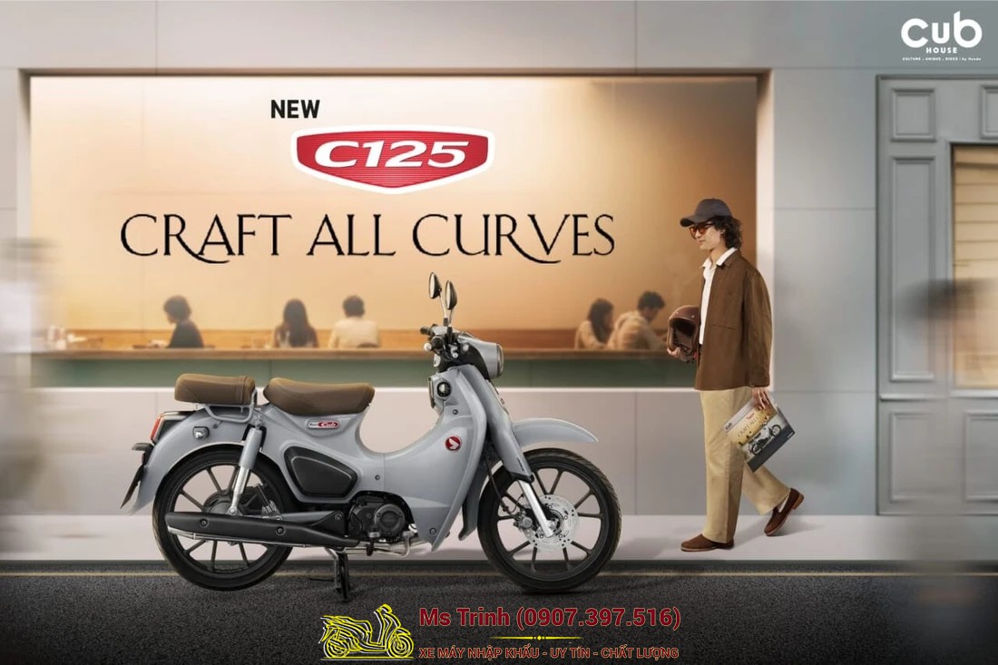 Super Cub 125 ABS vẫn được Honda trang bị nhiều tiện ích hiện đại.