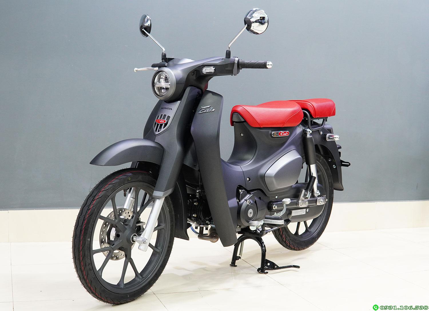 Honda Super Cub C125 2022 Thái Lan màu đen nhám bản giới hạn Limited