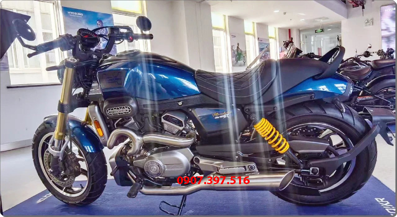 Hyosung GV350X - Cruiser 350cc Phong Cách Mỹ, Đậm Chất Cơ Bắp