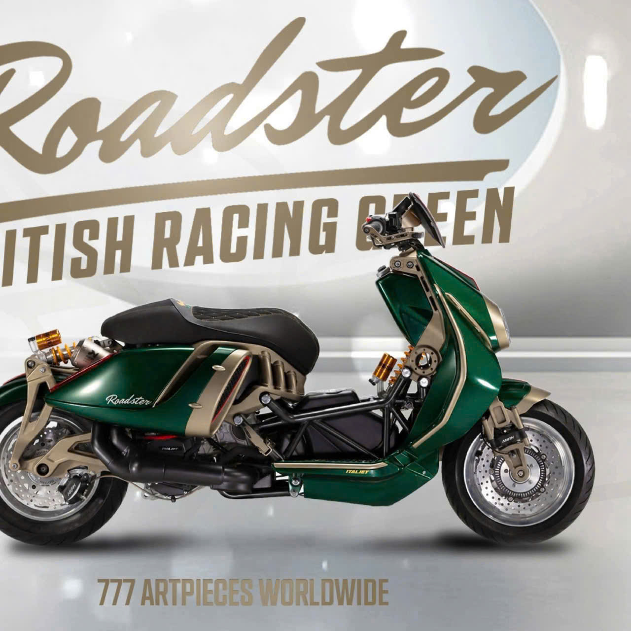 Màu Xanh siêu HOT Italjet Roadster 400
