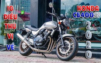 10 điều thú vị về Honda CB400SF 2020 màu bạc