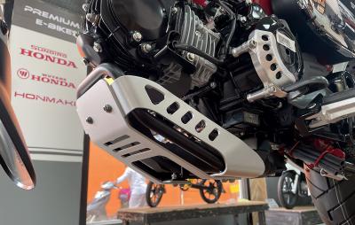 Bộ bảo vệ động cơ Dax ST125 và baga sau bằng nhôm hàng hiệuc cực chất