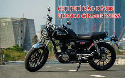 Cập nhật chi phí bảo trì khi sử dụng Honda CB350H’ness 2021