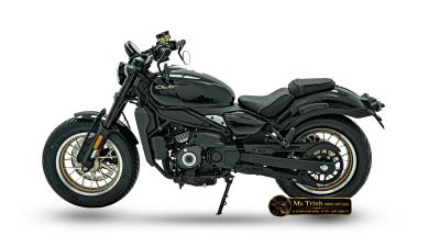 CFMOTO 450CL-C AMT 2026 màu đen Cruiser yên thấp 705mm, hộp số AMT 6 cấp