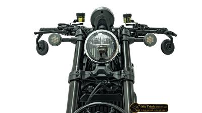 CFMOTO 450CL-C AMT 2026 màu đen Cruiser yên thấp 705mm, hộp số AMT 6 cấp