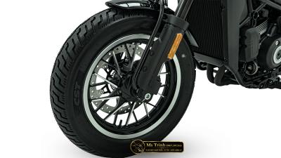 CFMOTO 450CL-C AMT 2026 trắng đỏ: Yên 705 mm, sang số không cần bóp côn trên cruiser 449cc