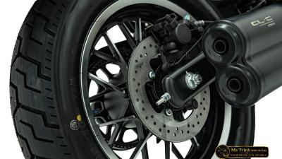 CFMOTO 450CL-C AMT 2026 trắng xanh Cruiser 449cc số tự động 6 cấp, yên thấp 705 mm