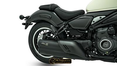 CFMOTO 450CL-C AMT 2026 trắng xanh Cruiser 449cc số tự động 6 cấp, yên thấp 705 mm