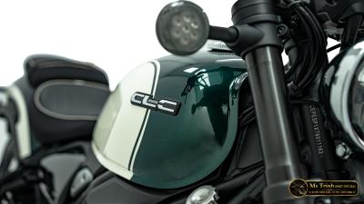 CFMOTO 450CL-C AMT 2026 trắng xanh Cruiser 449cc số tự động 6 cấp, yên thấp 705 mm