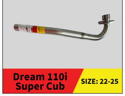 Cổ pô xe Honda Dream Thái 125 nhiều size, giá rẻ