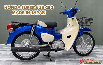 Cub 50 2024 giá rẻ, dành cho học sinh mùa tựu trường, hàng nội địa Nhật, giao xe tận nhà