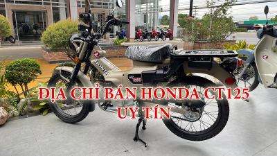 Địa chỉ, cửa hàng, shop bán Honda CT125 ABS 2022 uy tín nhất cần quan tâm