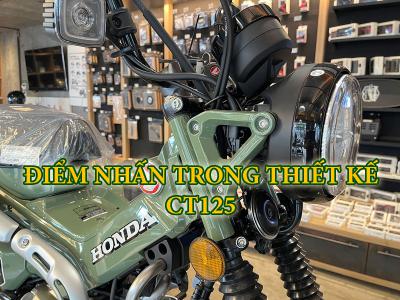 Điểm nhấn trong thiết kế CT125 2022