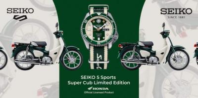 Đồng hồ Seiko - Cub 110 Nhật màu xanh nhớt : Cặp đôi huyền thoại tái sinh