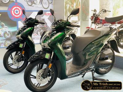 Giá lăn bánh SH150 Ý 2026 TPHCM - SH150 Vetro Green xanh lục bảo giá bao nhiêu?