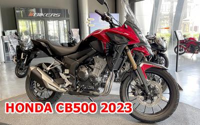 Honda CB500X 2023, thêm nhiều linh kiện, tăng chất hầm hố, giá 198 triệu