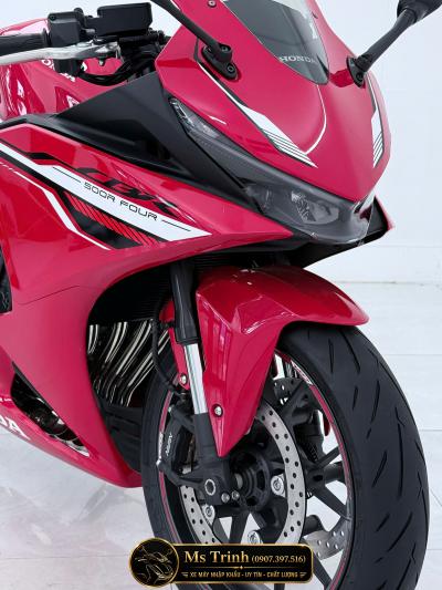 Honda CBR500R Four 2026 Giá xe mới nhất Màu Đỏ Đen Xám Bạc Sport Bike 4 xi lanh hoàn toàn mới