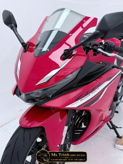 Honda CBR500R Four 2026 Giá xe mới nhất Màu Đỏ Đen Xám Bạc Sport Bike 4 xi lanh hoàn toàn mới