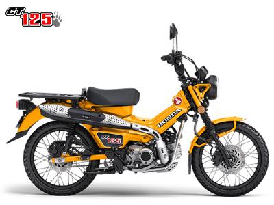 Honda CT125 2024 màu vàng mới NK Thái Lan