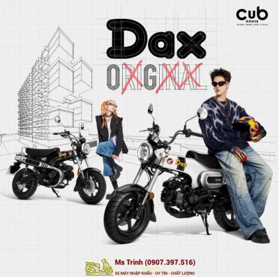Honda Dax 125 2026 Orginal - Minibike huyền thoại thiết kế khung T-Bone độc đáo