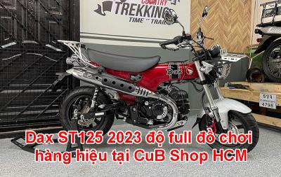 Honda Dax ST125 2023 gắn full đồ chơi hàng hiệu kịch độc tại CuB Shop HCM