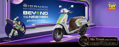 Honda Giorno Buzz Lightyear Limited Edition 2026: Phiên Bản Giới Hạn Đậm Chất Space Ranger Khiến Fan Toy Story Mê Mẩn