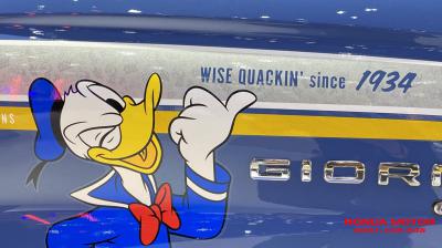 Honda Giorno Donald Duck - Phiên Bản Giới Hạn Độc Đáo kỷ niệm sinh nhật 90