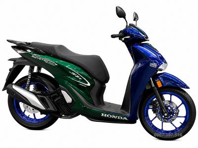 Honda SH150i Italy Super Vetro 2 In 1Phiên Bản Custom Hai Sắc Xanh Giới Hạn 200 xe Tại Việt Nam