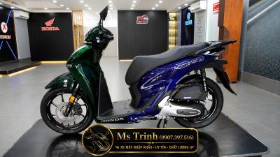 Honda SH150i Italy Super Vetro 2 In 1Phiên Bản Custom Hai Sắc Xanh Giới Hạn 200 xe Tại Việt Nam