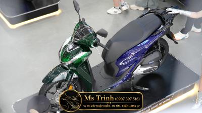 Honda SH150i Italy Super Vetro 2 In 1Phiên Bản Custom Hai Sắc Xanh Giới Hạn 200 xe Tại Việt Nam