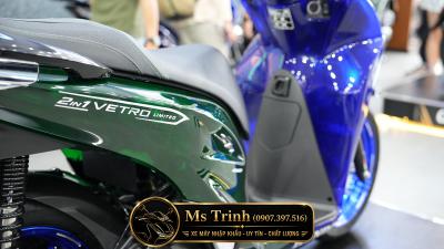 Honda SH150i Italy Super Vetro 2 In 1Phiên Bản Custom Hai Sắc Xanh Giới Hạn 200 xe Tại Việt Nam