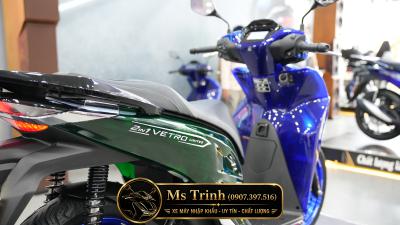Honda SH150i Italy Super Vetro 2 In 1Phiên Bản Custom Hai Sắc Xanh Giới Hạn 200 xe Tại Việt Nam