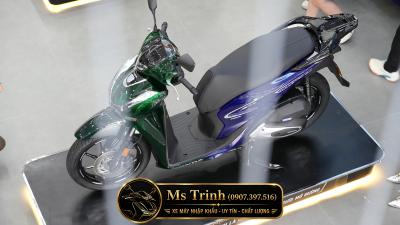 Honda SH150i Italy Super Vetro 2 In 1Phiên Bản Custom Hai Sắc Xanh Giới Hạn 200 xe Tại Việt Nam