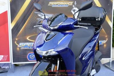 Honda SH150i Vetro Blue 2026 nhập Italia - Dàn áo trong suốt cực hiếm, chuẩn Sh Ý 2026 đẳng cấp
