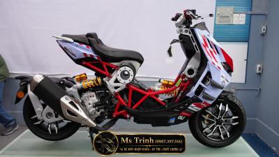 Italjet Dragster 300 Gresini Racing - Hyper Scooter Giới Hạn Mang ADN MotoGP Đầy Nổi Loạn