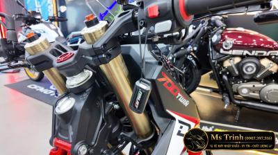Italjet Dragster 700 Twin màu đỏ – Khung đỏ, áo đen và một diện mạo không dành cho số đông
