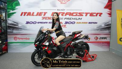 Italjet Dragster 700 Twin Premium Edition 2026 Quái Thú Tàng Hình Mang Trái Tim Mô Tô 700cc Trong Thân Xác Xe Tay Ga